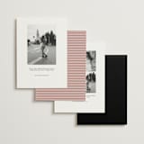 "Eloquence" - Save the Dates in Vanilla by Kimberly FitzSimons - Back of Card Options