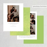 "Fiesta Folk Art" - Save the Dates in Cactus by root beer float - Back of Card Options