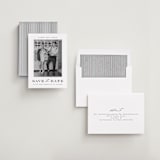 "Classic Charm" - Save the Dates in Midnight by Stacey Meacham - Assembled