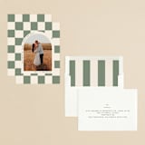 "RETRO ARCH" - Save the Dates in Grass by Baumbirdy - Assembled