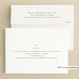 "RETRO ARCH" - Save the Dates in Grass by Baumbirdy - FREE Recipient Addressing