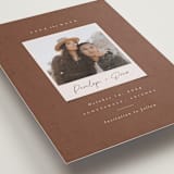 "Patina" - Save the Dates in Rust by Ekko Studio - Detail