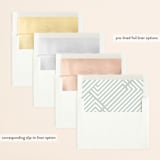 "Merry All Year." - Save the Dates in Eucalyptus by Pink House Press - Envelope Liner Options