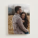 "Monument" - Save the Dates in Cotton by Owl and Toad - Front