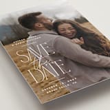 "Monument" - Save the Dates in Cotton by Owl and Toad - Detail