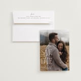 "Monument" - Save the Dates in Cotton by Owl and Toad - Save the Date with Envelope