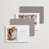 "Novella" - Save the Dates in Pearl by Brooke Chandler - Back of Card Options