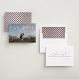 "Novella" - Save the Dates in Pearl by Brooke Chandler - Assembled