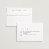 "Curved Date" - Save the Dates in Pearl by Brooke Chandler - FREE Recipient Addressing