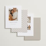 "the classic" - Save the Dates in Cloud by Wildfield Paper Co - Back of Card Options