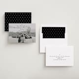 "Noted" - Save the Dates in Noir by Olivia Raufman - Assembled