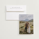 "Magical" - Save the Dates in Midnight by Abi de Leon - Save the Date with Envelope