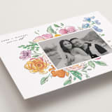 "Floral Pop" - Save the Dates in Vibrance Press by Itsy Belle Studio - Detail