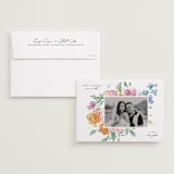 "Floral Pop" - Save the Dates in Vibrance Press by Itsy Belle Studio - Save the Date with Envelope