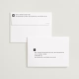"Album" - Save the Dates in Midnight by Inkblot Design - FREE Recipient Addressing