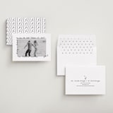 "Showered" - Save the Dates in Graphite by Claudia Orengo - Assembled