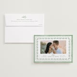"Charming" - Save the Dates in Meadow by Melanie Kosuge - Save the Date with Envelope