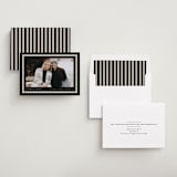"Preppy Frame" - Save the Dates in Tuxedo by Carolyn MacLaren - Assembled