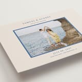 "Bermuda" - Save the Dates in Beach Blue by Ani Somi - Detail