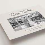 "Camellia" - Save the Dates in Tuxedo by Megan Davis - Detail