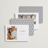 "Whimsical" - Save the Dates in Snow by Emily Sabol Goss - Back of Card Options