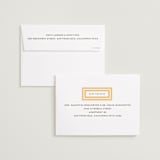 "Negroni" - Save the Dates in Sunflower by Megan Davis - FREE Recipient Addressing