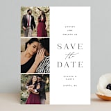 "Spaced" - Save the Dates in Tuxedo by Ashley Rosenbaum - Front