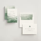 "Over the mountains" - Save the Dates in Fern by Helen Halik - Assembled