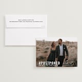 "Free Drinks" - Save the Dates in Pearl by Jennifer Lew - Save the Date with Envelope