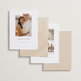 "Its Finally Time" - Save the Dates in Vanilla by Liz Conley - Back of Card Options