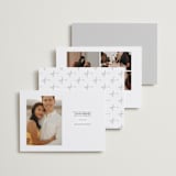 "Signature" - Save the Dates in Pearl by Owl and Toad - Back of Card Options