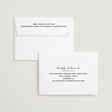 "Baseline" - Save the Dates in Midnight by Alethia Frye - FREE Recipient Addressing