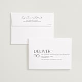 "Sideline" - Save the Dates in Pure by Lauren Chism - FREE Recipient Addressing
