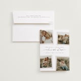 "Gallery Collection" - Save the Dates in Eggshell by Michelle Taylor - Save the Date with Envelope