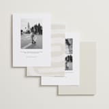 "Memories will be made" - Save the Dates in Champagne by Blustery August - Back of Card Options