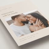 "Memories will be made" - Save the Dates in Champagne by Blustery August - Detail
