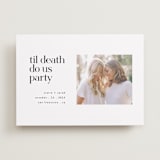 "Til death" - Save the Dates in Cloud by Hudson meet Rose - Front