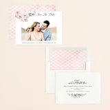"beautifully painted" - Save the Dates in Blush by Qing Ji - Assembled