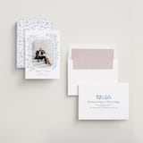 "Framed Florals" - Save the Dates in Sky by Robert and Stella - Assembled