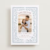 "Perfect Day" - Save the Dates in Aquamarine by Elisa Lara Campos - Front