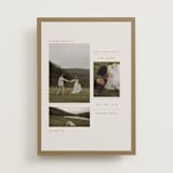 "savour" - Save the Dates in Linen by Bramble Studio - Front