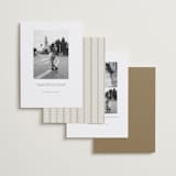 "savour" - Save the Dates in Linen by Bramble Studio - Back of Card Options