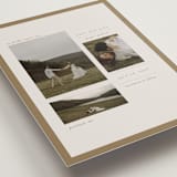 "savour" - Save the Dates in Linen by Bramble Studio - Detail