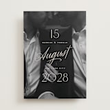 "The Date is Set" - Save the Dates in Ivory by Oscar and Emma - Karly Depew - Front