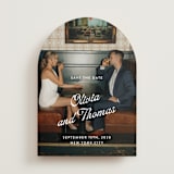 "Manhattan" - Save the Dates in Sugar by Paper Raven Co. - Front