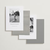 "Lovers" - Save the Dates in Ivory by Stephanie Heinrich Godbout - Back of Card Options