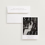 "Felicity" - Save the Dates in Ink by Olivia Raufman - Save the Date with Envelope