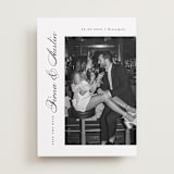 "Lovely Day" - Save the Dates in Onyx by Michelle Taylor - Front