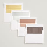 "Sienna" - Save the Dates in Maroon by Pati Cascino - Envelope Liner Options