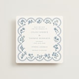 "Petite Jolie" - Save the Dates in Bluebell by Hannah Bowman - Front